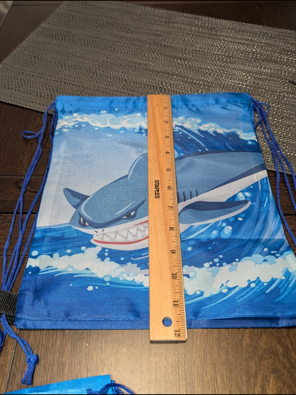 N/A shark drawstring